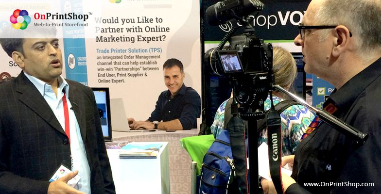 OnPrintShop V5.0 Storefront launch at GRAPH EXPO 15, Chicago