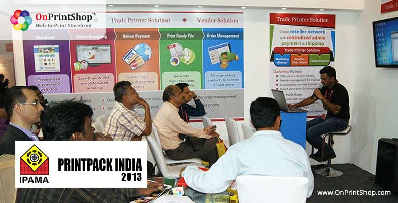OnPrintShop Promotes Web2Print Solutions in PrintPack India
